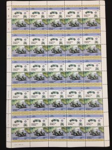 TUVALU Cars Motor Vehicles MNH Sheets x 13(650 Stamps)BLK46