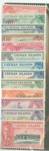 Cayman Islands #122-134  Single (Complete Set)