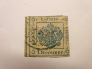 AUSTRIA Scott PR2, TYPE II, USED Cat $5.50