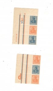 GERMANY SE-TENANT COLLECTION MNH