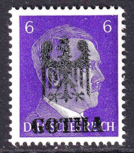 GERMANY 510 LOCAL GOTHA COAT OF ARMS OVERPRINT OG NH U/M F/VF