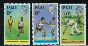 Fiji 341-43 MNH 1974 Commonwealth Games (ha1232)