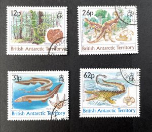 British Antarctic Territory: 1991 Age of the Dinosaurs, FU set