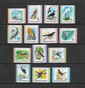 BIRDS - MONTSERRAT#231-43A MNH