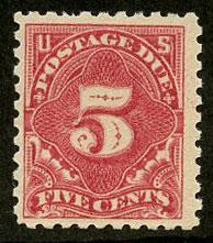 US Scott #J55a Mint, FVF, NH