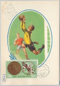 51332 - HUNGARY - MAXIMUM CARD - 1964 OLYMPIC GAMES in TOKYO: Football-