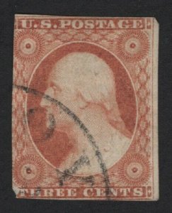United States USED Scott Number 11  F-VF #A13   - BARNEYS