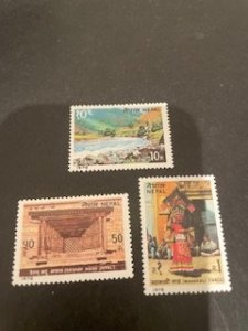 Nepal sc 347-349 MLH comp set