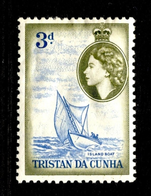 Tristan Da Cunha Stamp #19 MINT OG LH VF SINGLE - POST OFFICE FRESH