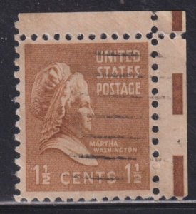 United States 805 Martha Washington 1938