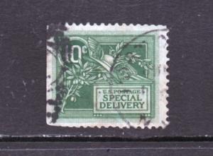 Scott # E7   used  10 cent   Helmet of Mercury   us1