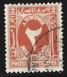 Egypt #J31     used