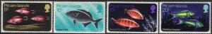 Pitcairn Islands - 1970 Fishes Set MNH** SG 111-114