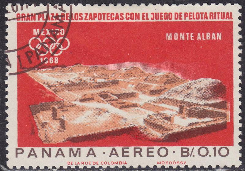 Panama 477C CTO 1967 Olympics, Mount Alban