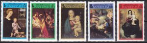 Antigua Sc #316-320 MNH