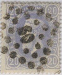 Belgium #33 Used Fine