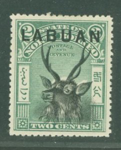 Labuan #74 Unused Single