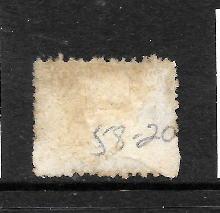 GREAT BRITAIN  1870  1/2d    QV    GU   PLATE 9   SG 49