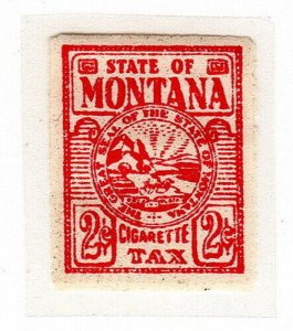 (I.B) US State Revenue : Cigarette Tax 2c (Montana)