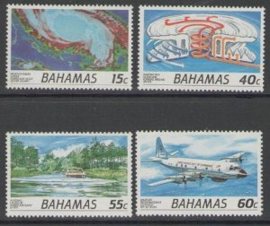 BAHAMAS SG915/8 1991 NATURAL DISASTER REDUCTION  MNH