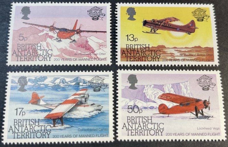 BRITISH ANTARCTIC TERR. # 117-120--MINT/NEVER HINGED--COMPLETE SET--1983