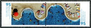 2020 Germany  Outdoor Pool - Germany from Above Pr  (Scott 3176-77) MNH