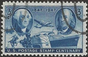 # 947 USED POSTAGE STAMP CENTENARY