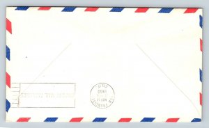 1960 First Flight Jetmail to Honolulu - F8637