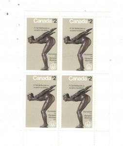 CANADA SCOTT# 657 BLOCK OF 4 MNH, $2.00 STAMP