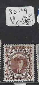 NEWFOUNDLAND (PP2002B)  ROYAL FAMILY  3C  SG 119  MOG