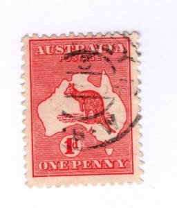 Australia #2 Used - Stamp - CAT VALUE $1.75