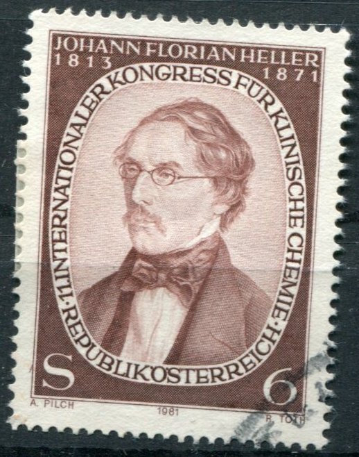 Austria Sc#1183 Used, 6s red brn,  (1981)