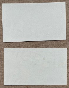 Nigeria imperforates of 1991 ECOWAS Summit, MNH. Scott 581-582