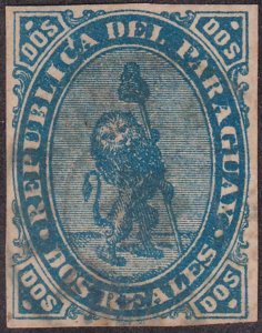 Paraguay 1870 SC 2 Used 