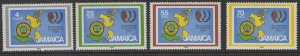 JAMAICA SG630/3 1985 INTERNATIONAL YOUTH YEAR MNH