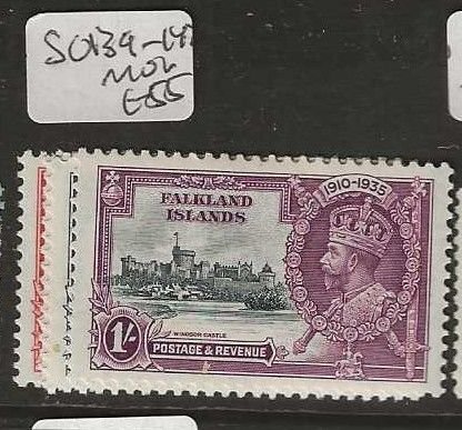 FALKLAND ISLANDS   SG139-142     KGV  SILVER JUBILEE SET   MOG  P0506A H