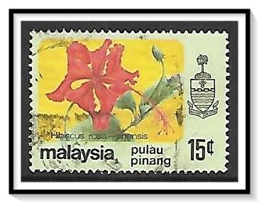 Penang #85 State Crest & Flowers Used