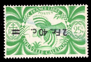 MOMEN: FRENCH COLONIES NEW CALEDONIA YV #253a INVERTED MINT OG NH LOT #66083