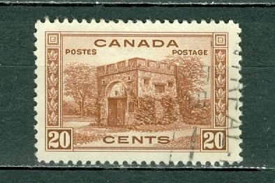 CANADA 1938  GATE #243  USED NO THINS...$0.60