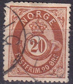 Norway #27 Used CV $12.00 (Z9599)