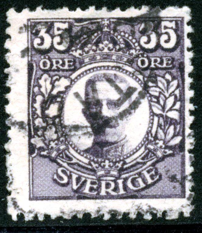 SWEDEN - SC #87 - used - 1911 - Item SWEDEN020