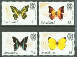 Swaziland #399-402 Mint (NH)  (Butterflies)