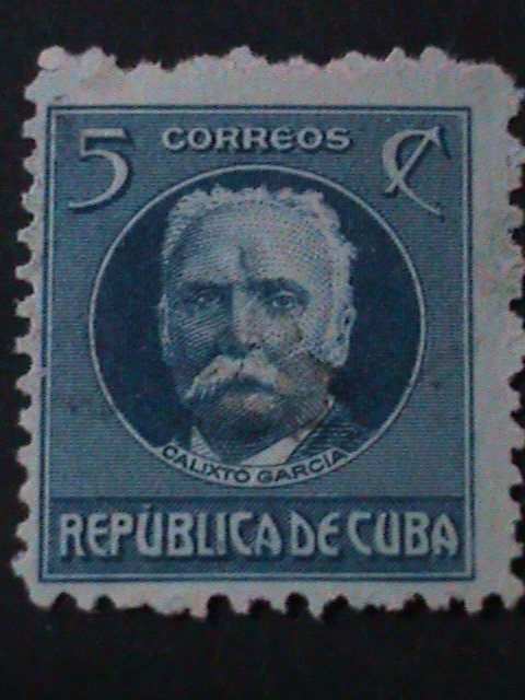 ​CUBA-1917-SC#268- CALIXTO GARCIA MH -VF-107 YEARS OLD  WE SHIP TO WORLDWIDE