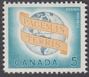 Canada - #416 World Peace - MNH