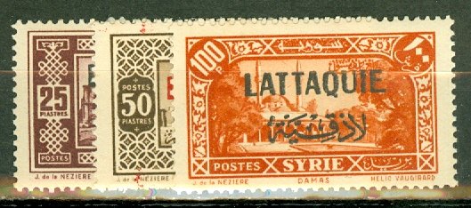 Q: Latakia 1-22 mint CV $178; scan shows only a few