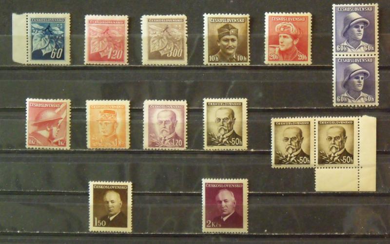 3800   Czechoslovakia   MNH/MH # See Details for Cat. Numbers  CV$ 6.25