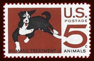 PCBstamps   US #1307 5c Humane Treatment Animals, MNH, (31)