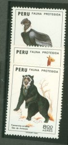 Peru #C364-6  Single (Complete Set)