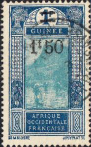 French Guinea #111 Used