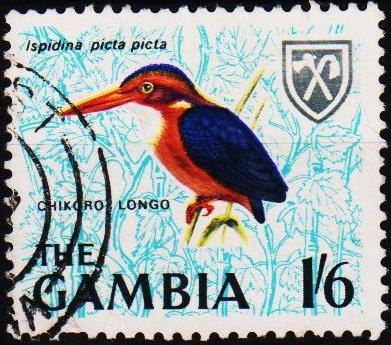 Gambia. 1966 1s6d S.G.241 Fine Used